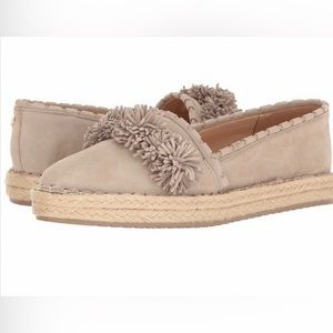 Sam Edelman Pre-Owned Women’s Taupe-Beige Issa Espadrille Ivory Size 8